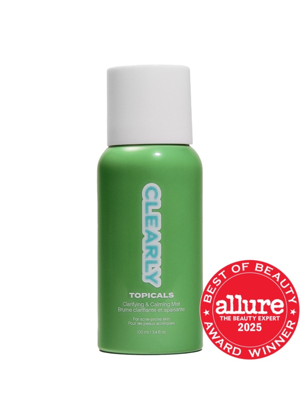 Clearly Tropicals Clarifying & Calming Mist For Acne Prone Face &Body Skin 100ml